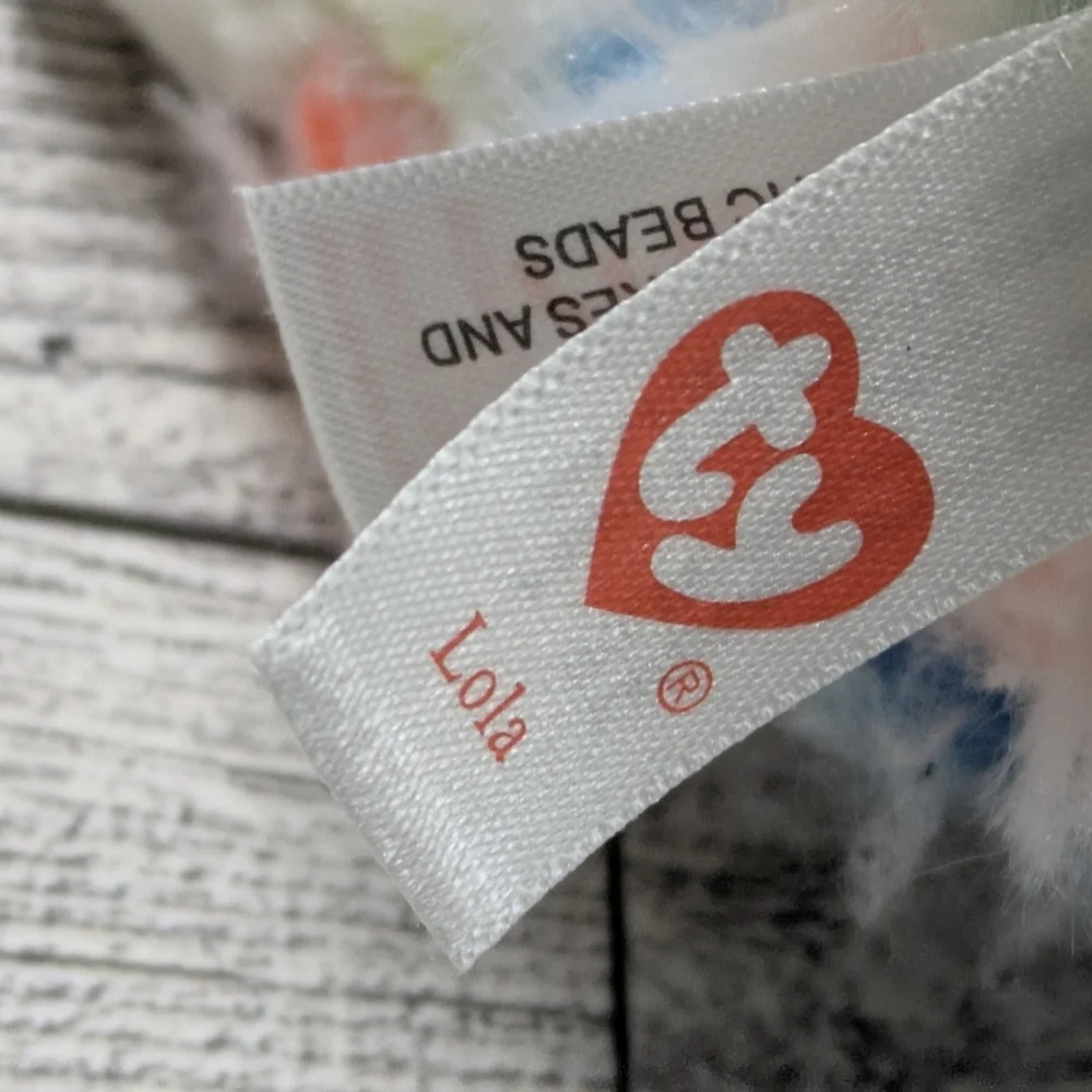 Ty Multicolor Stuffed Alpaca - Picture 5 of 6